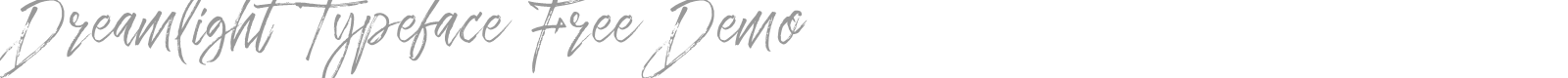 Dreamlight Typeface font preview